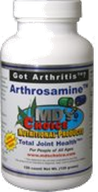 Arthrosamine bottle